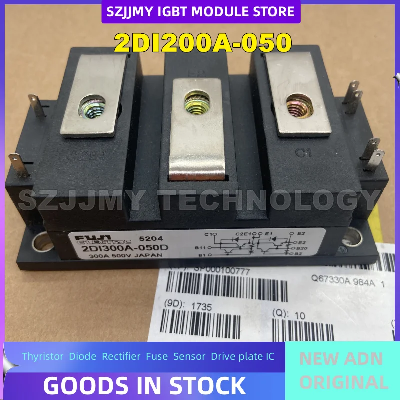 

2DI150A-050 2DI300A-050E 2DI300A-050 2DI200A-050 2DI300A-050D NEW ORIGINAL IGBT MODULE IN STOCK