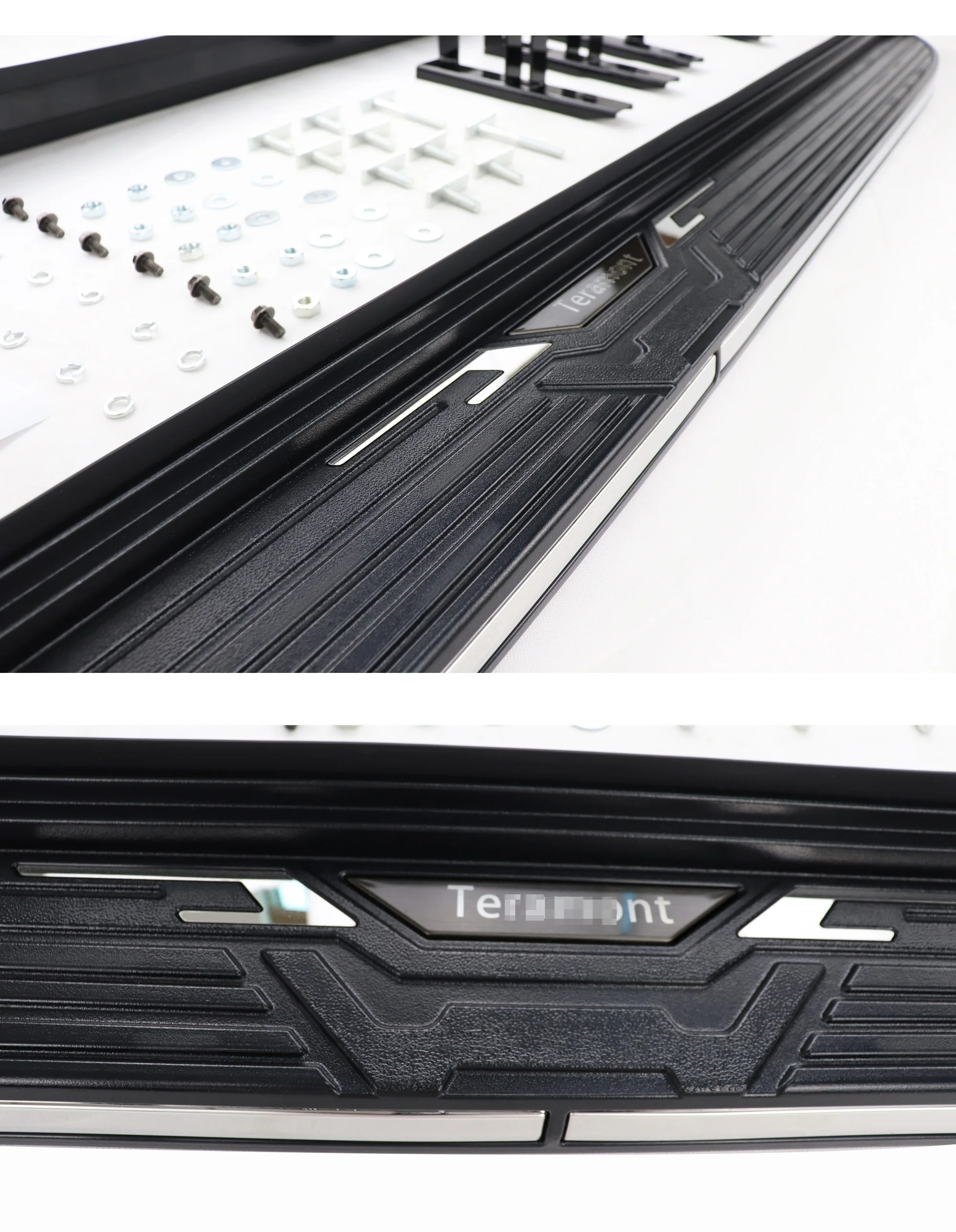 Nerf Bar フィット19-21トヨタRAV4 XA50 21-22 RAV4プライムサイドステップランニングボードOEスタイル Fits 19-21 Toyota RAV4 XA50 21-22 RAV4 Prim 2022 2023 2024 TUNDRAに適合する固定サイドステップランニングボード