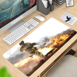 Grand tapis de souris clavier de jeu Call Of Duty, 90x40CM, pour ordinateur, tablette, bureau, avec verrouillage des bords 