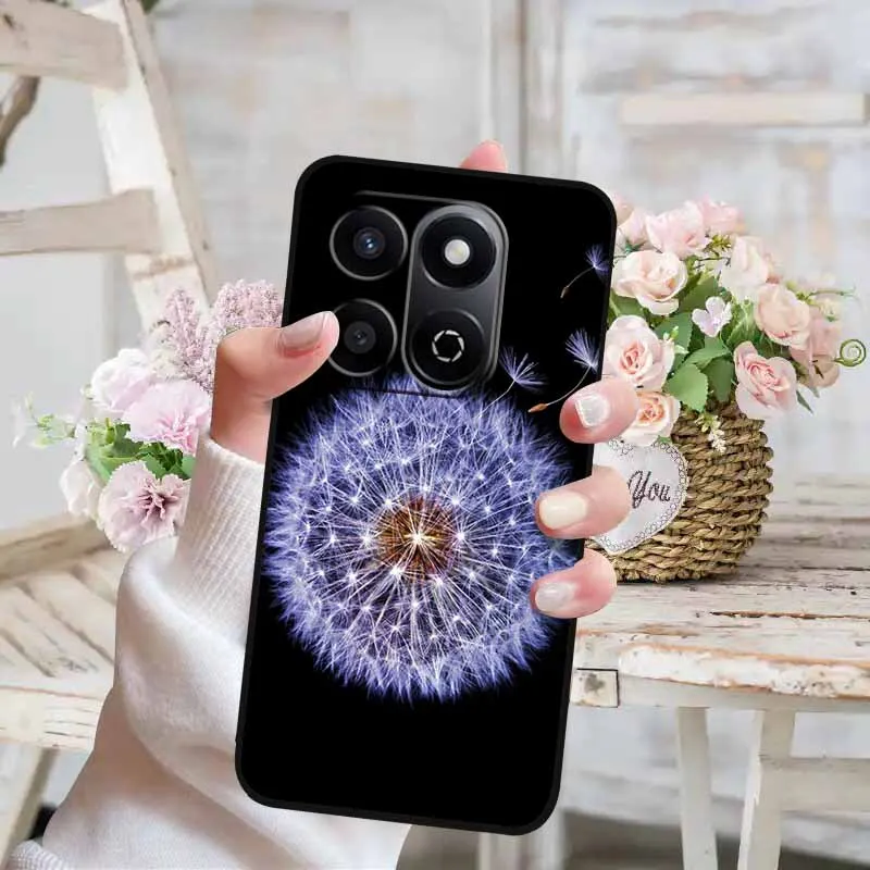 Cute Cat Design Soft Silicone Phone Case - Lovely Painted TPU Back Cover