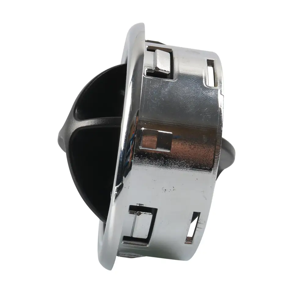 Deflector De Aire Acondicionado Para Coche - 75 Mm, Negro, De ABS, Universal Para Salpicadero O Techo