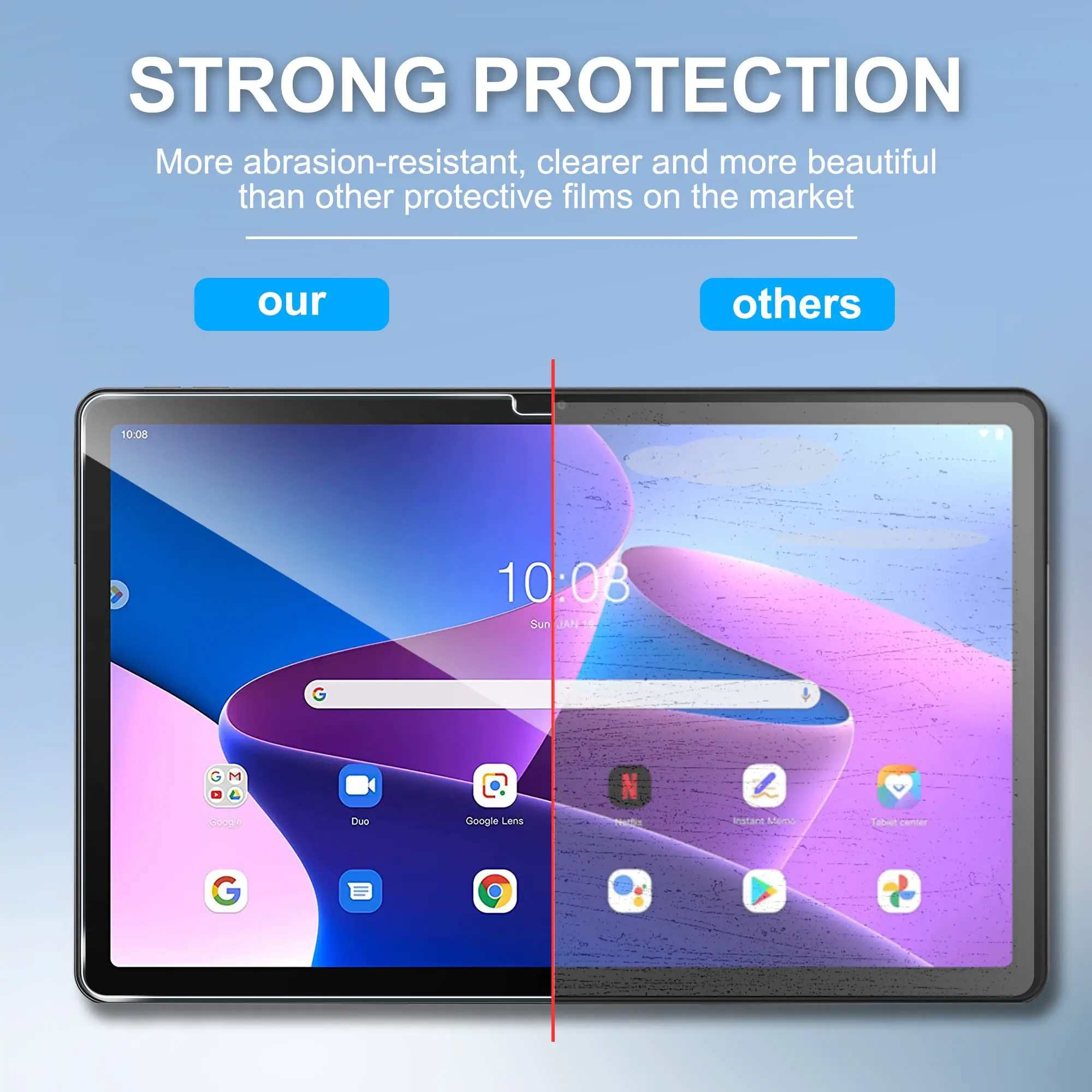 Film protecteur d'écran en verre pour tablette Honor Pad 9, 12.1 pouces, dureté 9H, HD, anti-rayures, 2023 pouces, 12.1