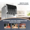 5-in-1 Water Cooler with Ice Maker, Water Dispenser for 5 Gallon Bottle, Bottom Loading, Hot/Cold Water Dispenser Built-in Bulle 4