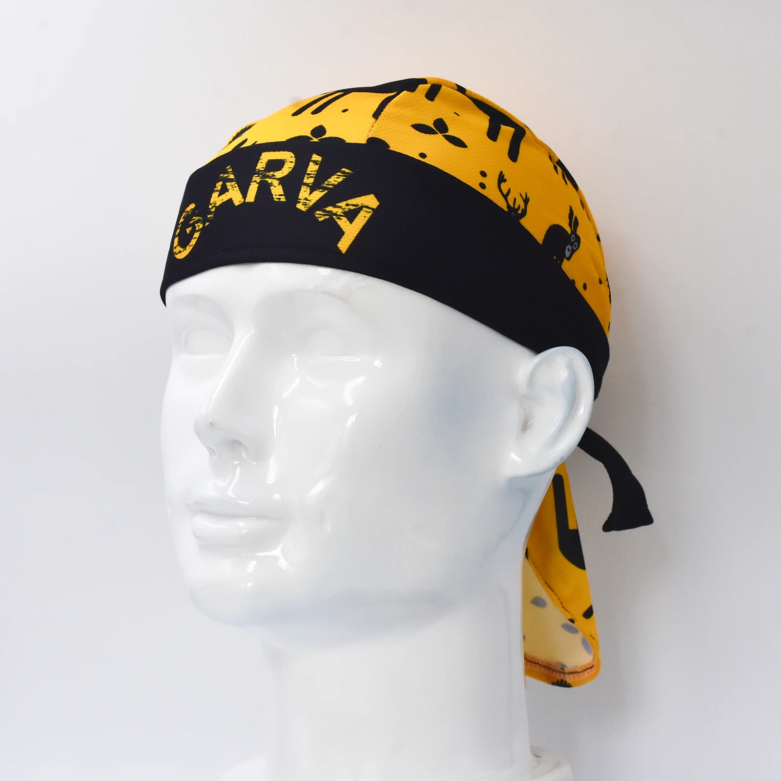 Bandana Headscarf Cycling Headwear Sunproof Headwear Retro Bicycle Sweat-Wicking Cycling Cap Bike Cycling Headscarf Headband Quick-dry Pirate Hat