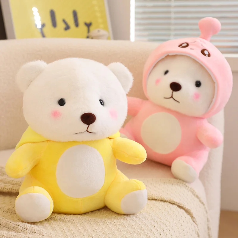 

35/45cm Cute Teddy Bear Plush Toy Kawaii Stuffed Animals Bears Plushies Doll Anime Cartoon Soft Kids Toys for Girls Xmas Gifts