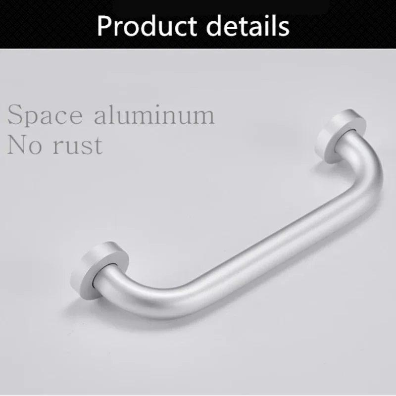 Description Picture 3 of itemBathroom Tub Toilet Handrail Grab Bar Shower Safety Support Handle Towel Rack 30/40/50cm Safety Helping Handle Towel Rack