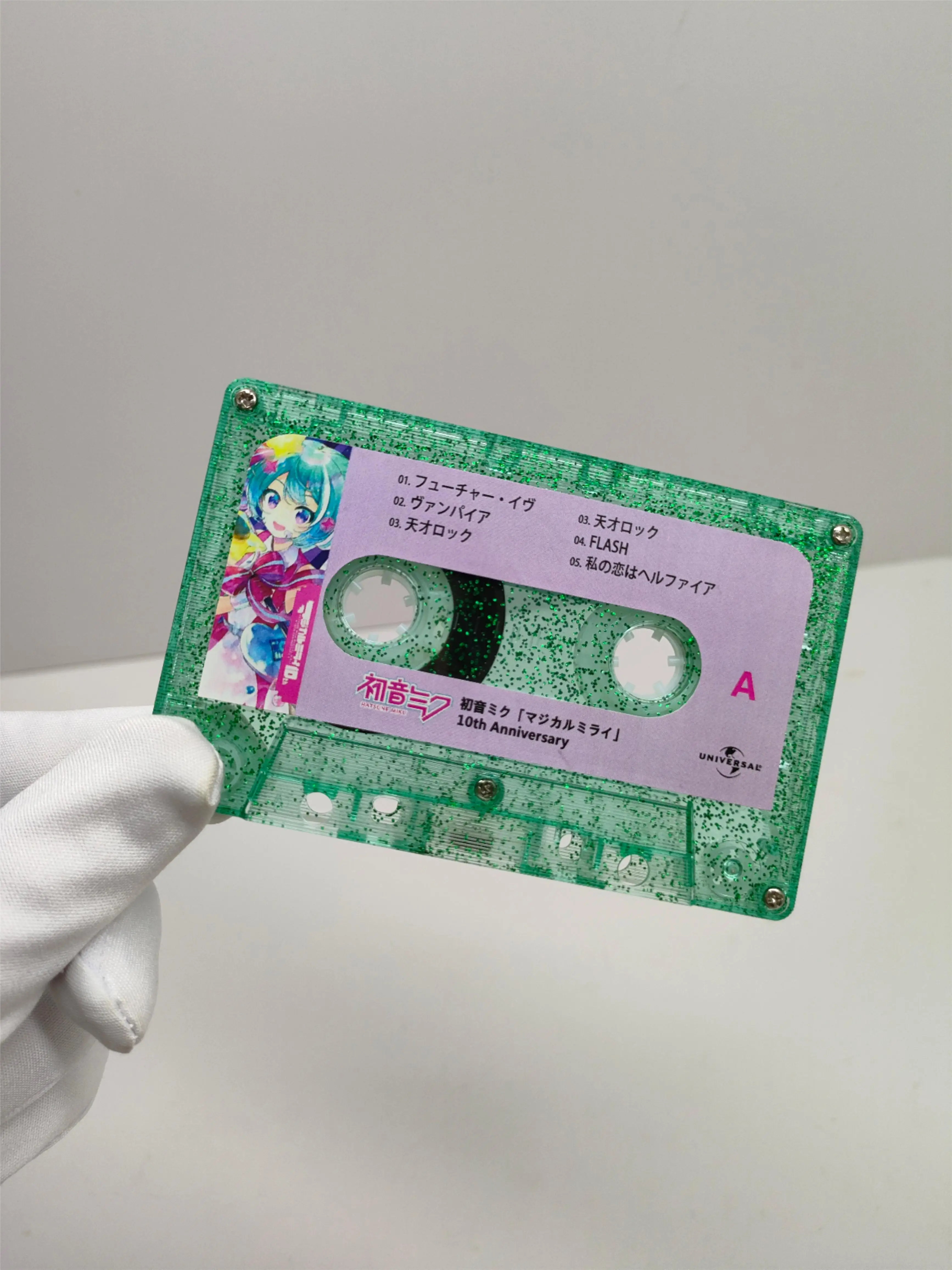 Virtual idol Hatsune Miku Music Tape 10th Anniversary