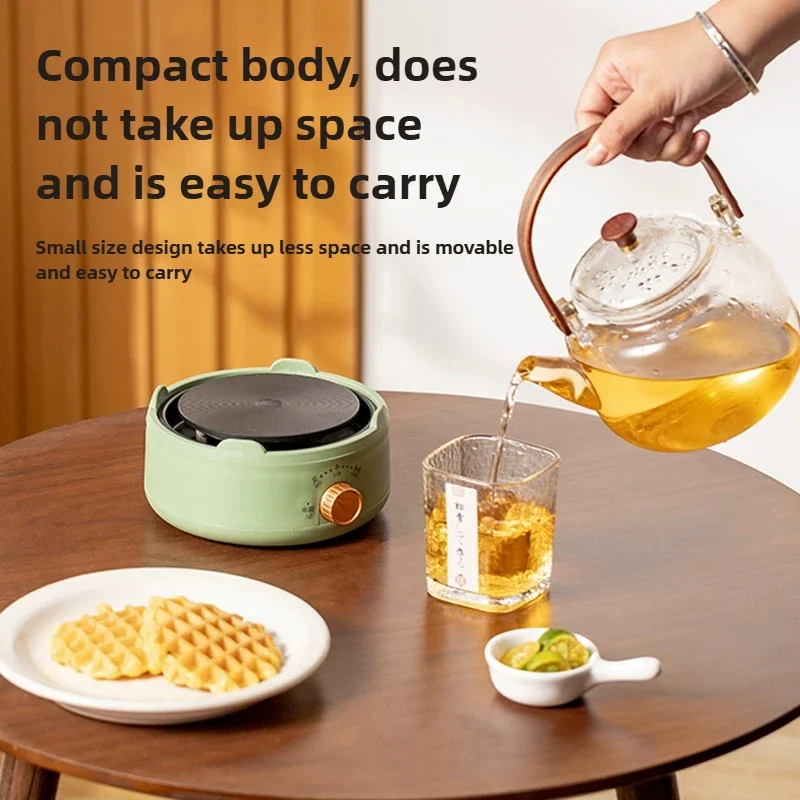 موقد كهربائي صغير جديد قابل للتعديل على مرحلتين، م...