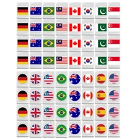 48/64 Blocks Flag Mahjong Tile Game 1/2 Players Funny Parent Child Party Game Toy Gift Mahjong Board﻿ 1