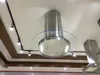 Stainless Steel round island chimney range hood 6