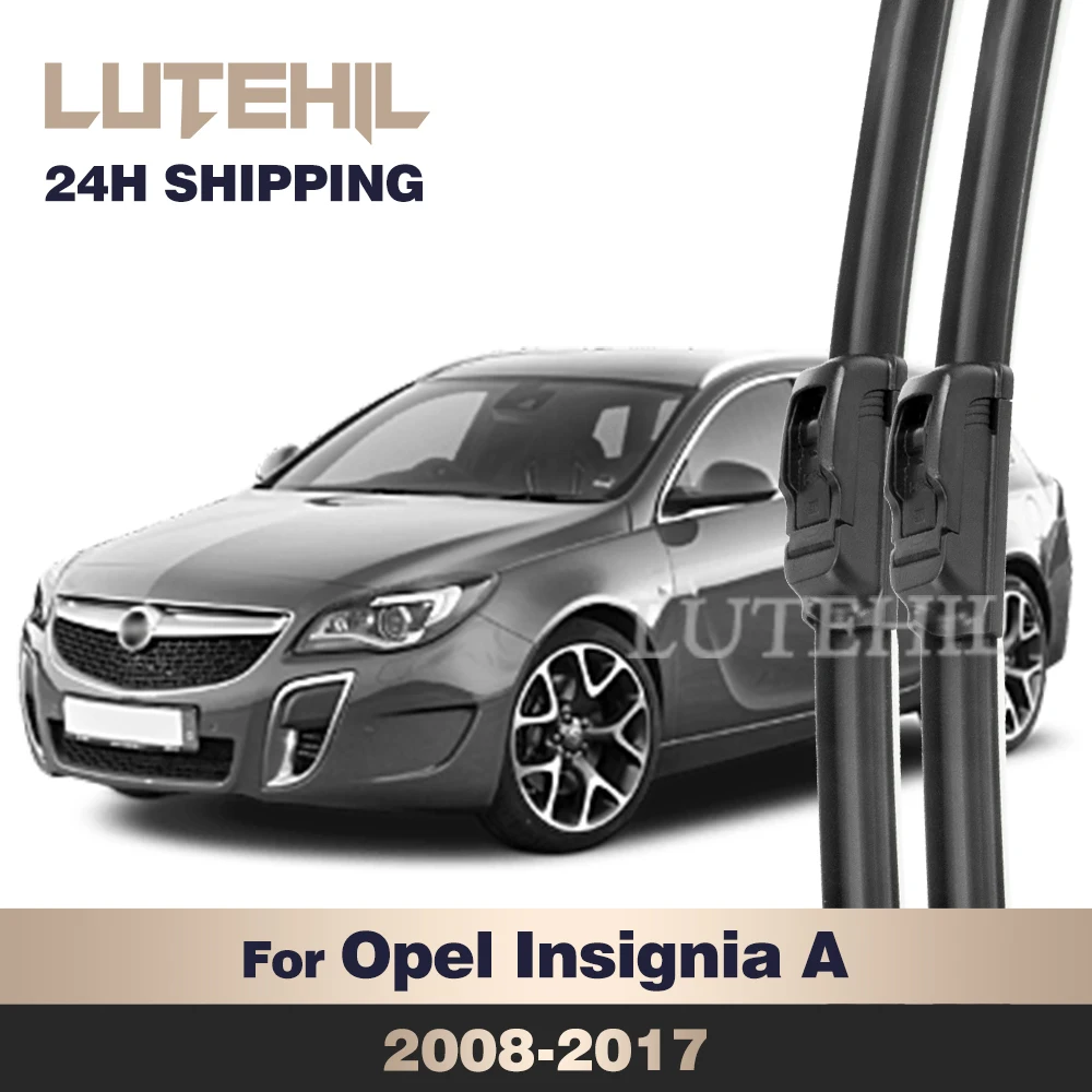For Opel Insignia A Wiper Front Wiper Blades Windshield Windscreen Window Brush 24"+18"