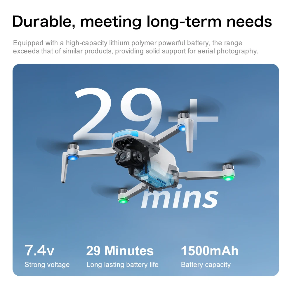 S-X1 Drone GPS di fascia alta Fotocamera professionale 8K con schermo Trasmissione di immagini digitali da 10 km Quadcopter RC senza spazzole con giunto cardanico a 3 assi - immagine 6
