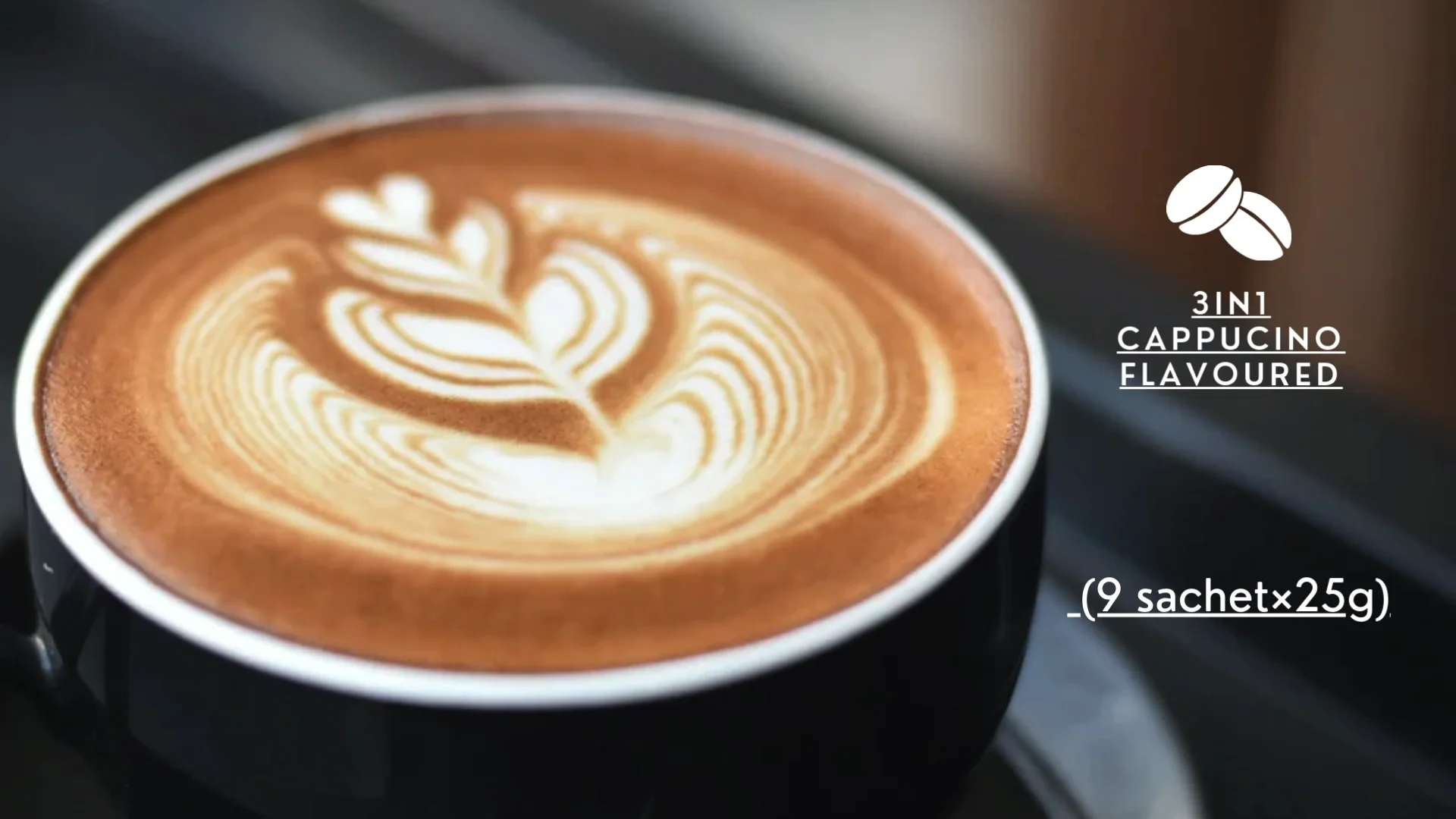 Made in Italy 🇮🇹3IN1 CAPPUCINO FLAVOURED top instant Italian coffe (9 ...