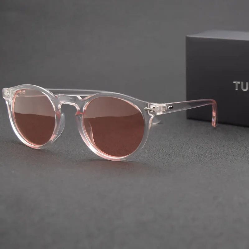 DropShipping Polarized Sunglasses Women Men Vintage Round Lens PC Frame Brand Designer Driving Sun Glasses Oculos De Sol_voghion.com