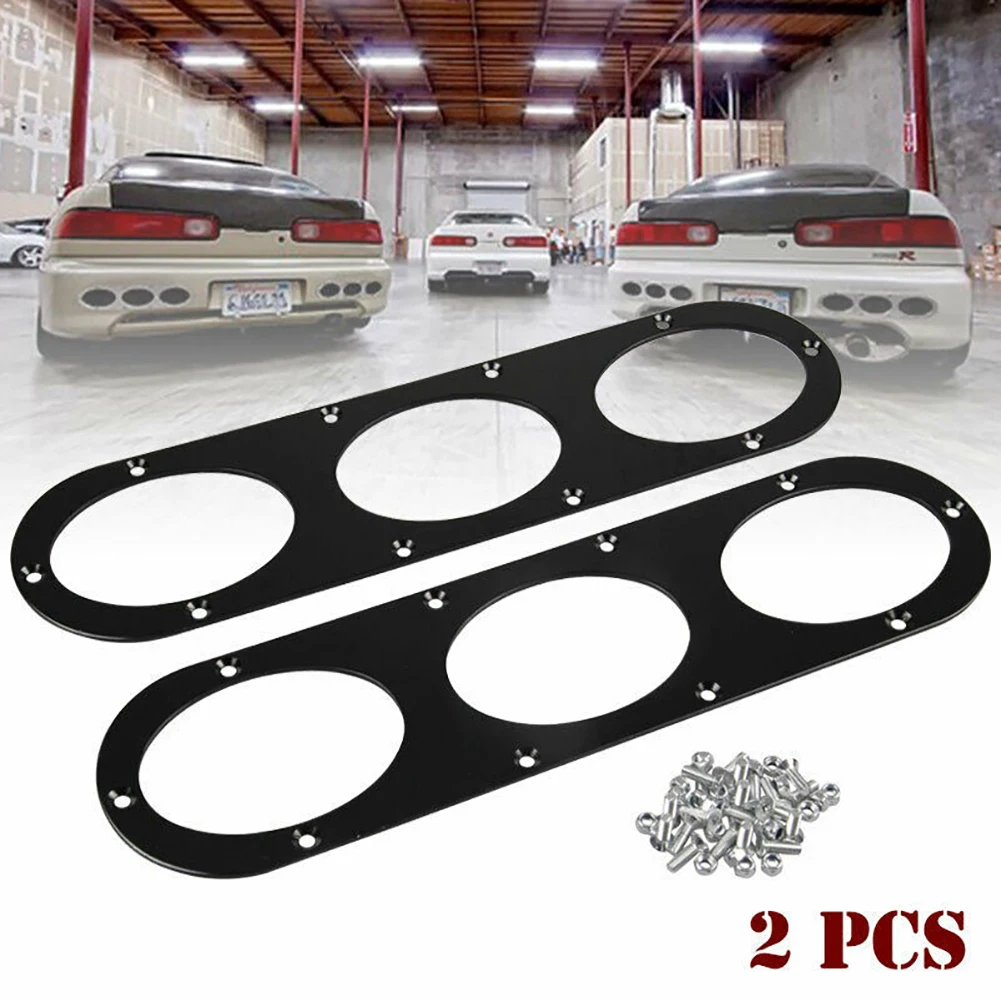 

2Pcs Rear Bumper Race Air Diffuser Panel Kit Universal Rear Bumper Diffuser Panels Car Exterior Modified Accessories Universal