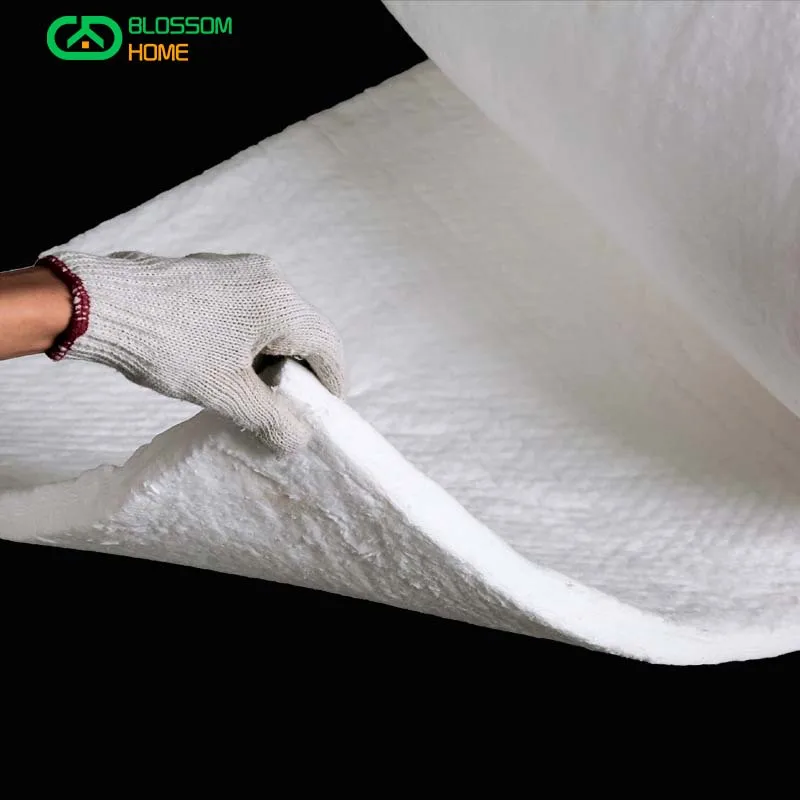40x40cm Aluminum Silicate Ceramic Fiber Fireproof Cotton Pipeline Refractory Insulation Cotton