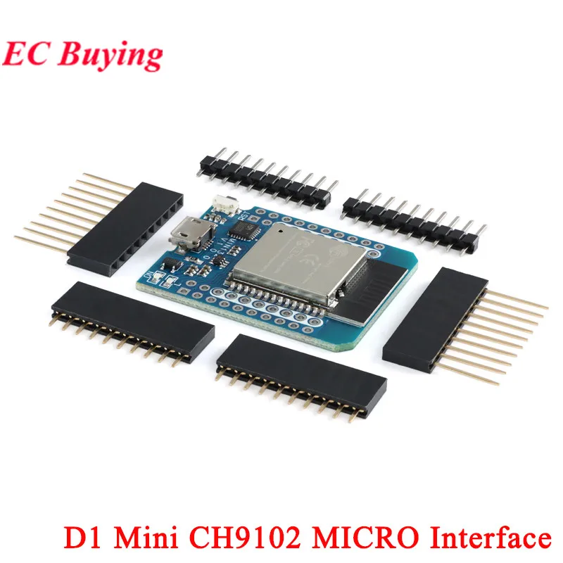 D1 MINI LIVE ESP8266 ESP32 WiFi+Bluetooth-c ESP-32 CH340 FT232 CP2104 CH9102 Development Board Module For Wemos MICRO/TYPE-C image 9
