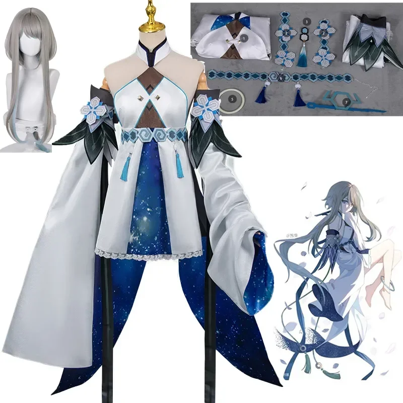

Guizhong Genshin Cosplay Costume Genshin Impact Guizhong Wig Gui Zhong Liyue Gods Cosplay Costume Halloween