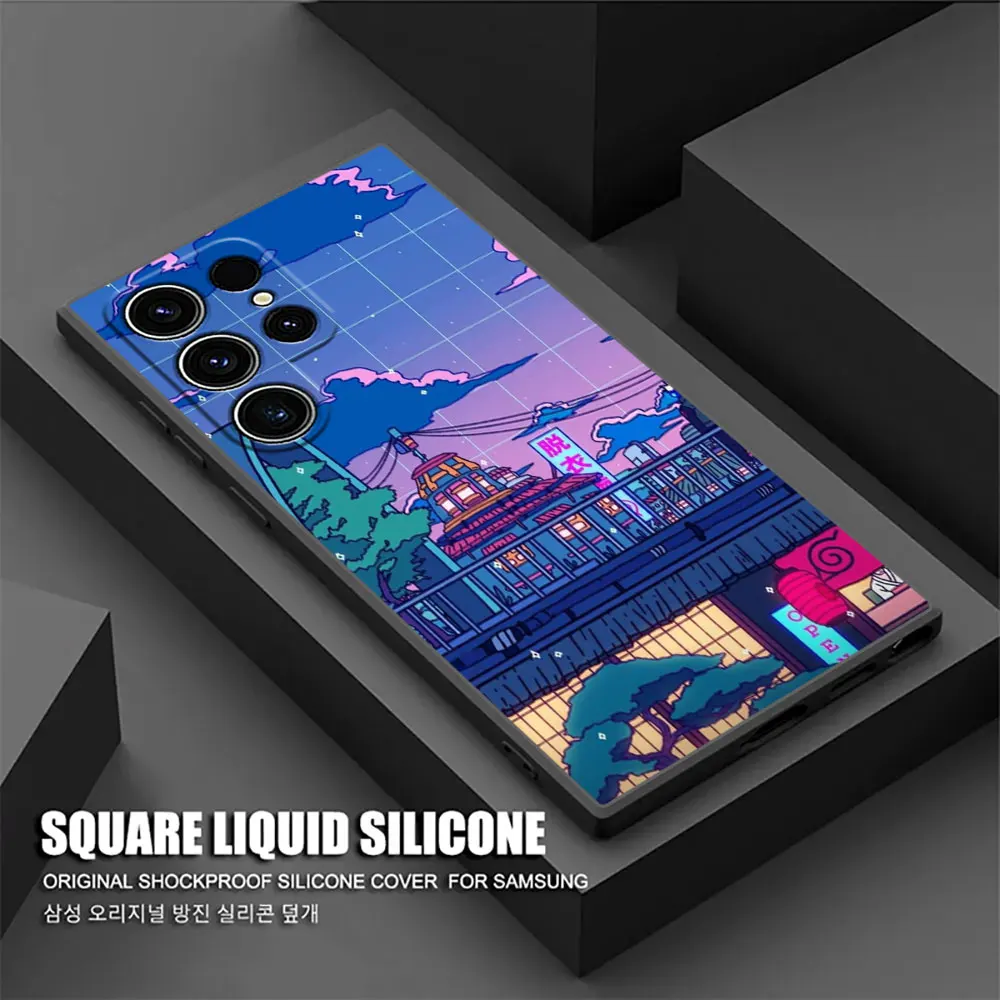 Dragon Wave Anime Design Phone Case - Japanese Culture Inspired Cover