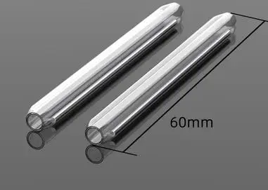 Optical FiberHeat shrinkableTube 60mmLeather thread single needle,double needle bare fiber hot melt butt joint protective sleeve