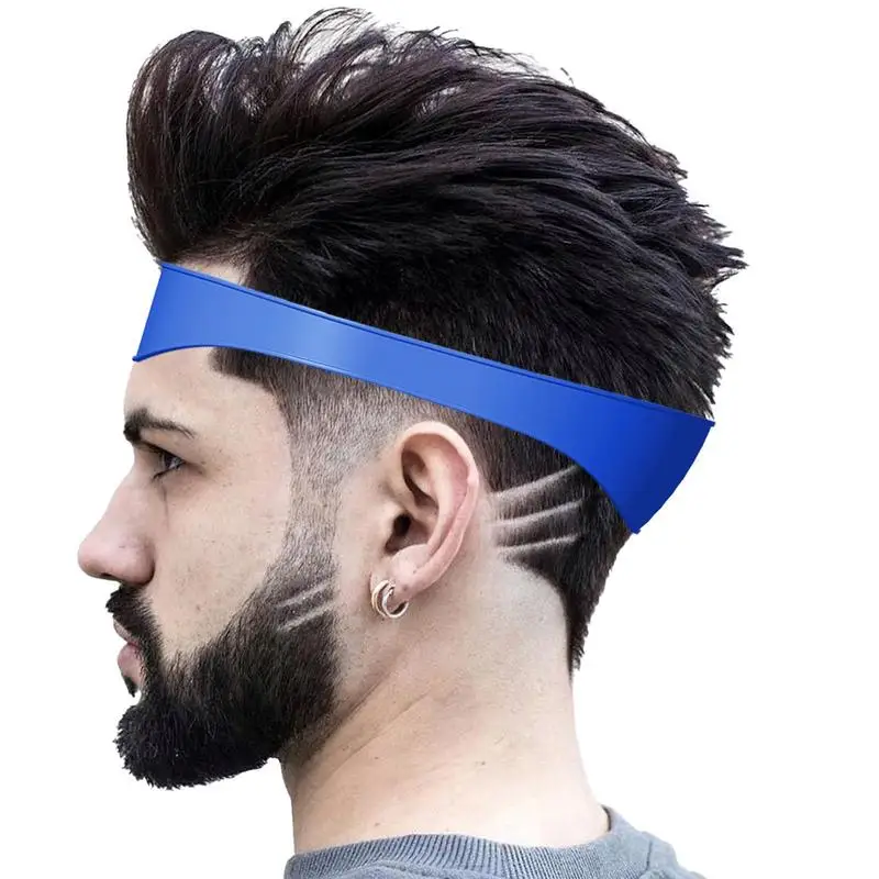 Neckline Shaving Template Fade Guide Curved Self Haircut Fade Guide