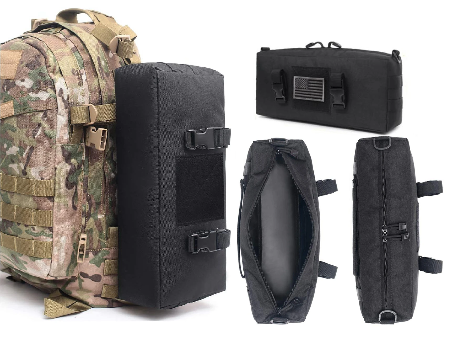 

2 шт., тактическая сумка-слинг через плечо