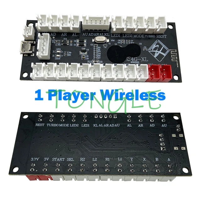 2 Player ps4 Arcade USB Zero Delay Board Joystick Encoder