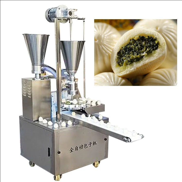 110v 220v Automatic Soup Dumpling Momo Making Machine Steamed Stuffing Bun Machine Dimsum Xiaolongbao Baozi Bao Filling Machine