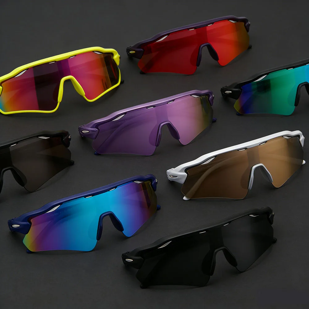 Lunettes de soleil polarisées HD pour homme - Conduite vélo pêche - Protection UV complète activités outdoor