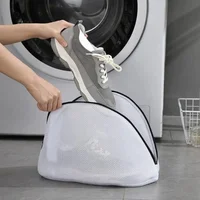 Mesh Laundry Bag for Trainers/Shoes Boot with Zips for Washing Machines Hot Travel Clothes Storage Box Organizer Bags 1