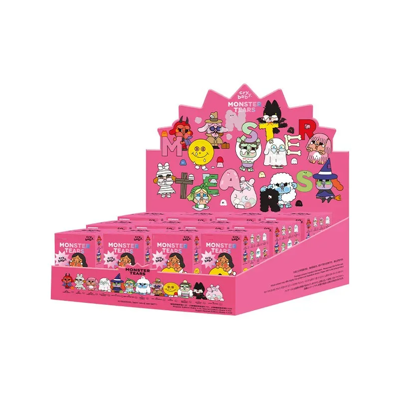 thumbnail image 1 of POP MART Crybaby Monster Tears Series Blind Box Guess Bag Mystery Box Toys Doll Cute Anime Figure Desktop Ornaments Collection, 1 of 5