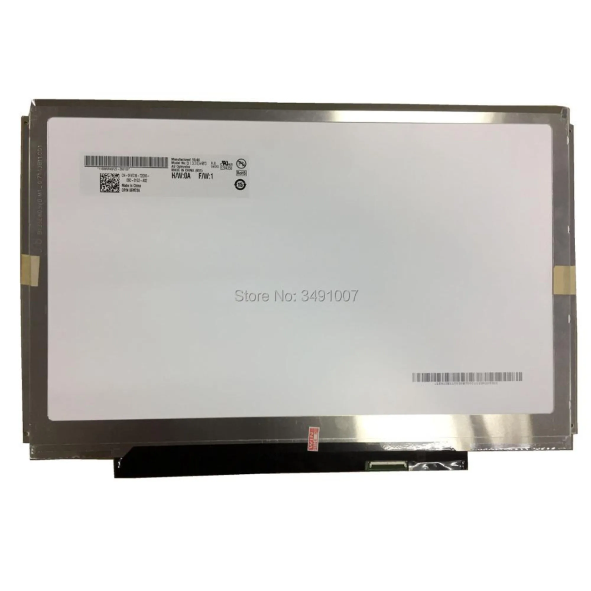 

B133EW05 V.0 fit LTD133EV3D LP133WX2 TLA1 13.3 inch LCD SCREEN Panel
