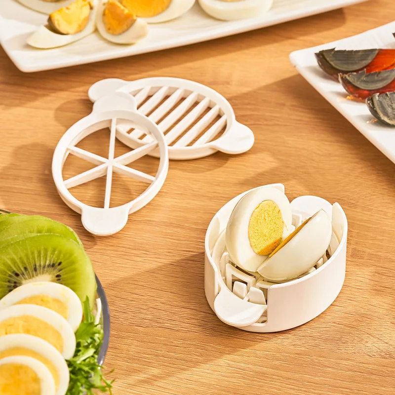 Egg Cutter Hard Boiled Eggs Slicers Handheld Fruit Divider - Temu