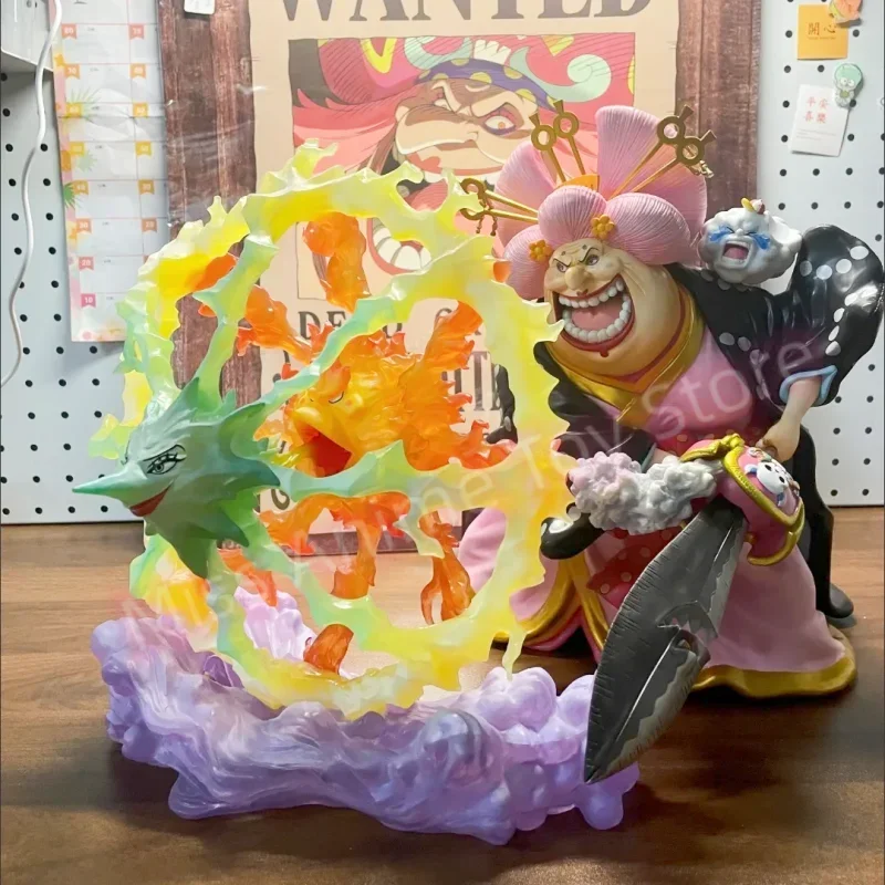 Genuine Bandai One Piece Anime Figue Figuarts Zero Charlotte Linlin Big Mom Model Dolls Pvc Action Figure Giocattolo Da Collezione Regalo
