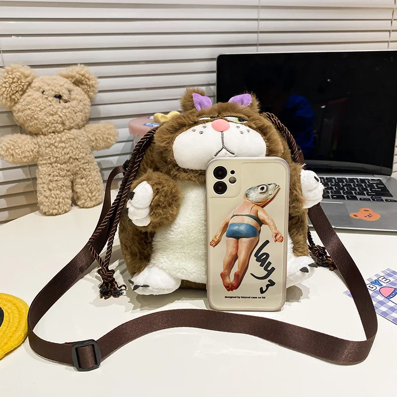 Disney dos desenhos animados japonês bonito lucifer gato mau cinderela  anime pelúcia mochila portátil cordão bolso meninas brinquedos sacos de  armazenamento - AliExpress