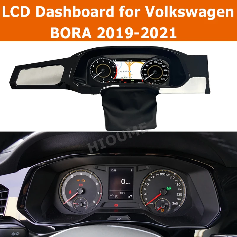 

Virtual Instrument Cluster CockPit LCD Speedometer for VW Bora 2019 2020 2021 Digital Dashboard Panel Linux System