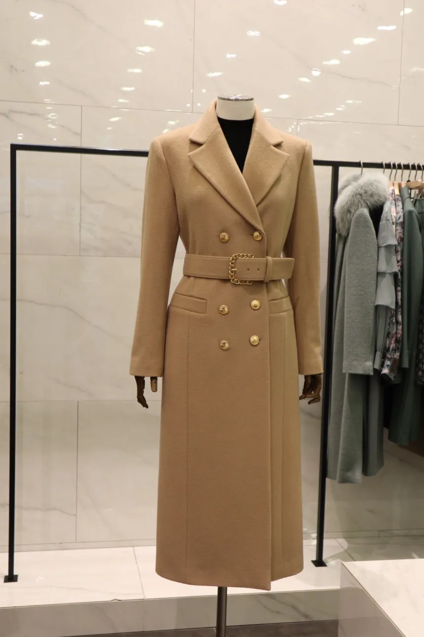 Highend New Workwear Professional Woolen Coat Suit Collar Double