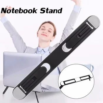 Supporto universale pieghevole per laptop, supporto per tastiera, pad di raffreddamento portatile per notebook, compatibile con Macbook Pro, HP, Dell, Lenovo, PC portatili.
