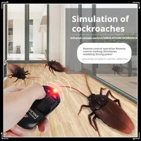 Hot Toy Infrared Remote Control Electric Cockroach Simulation Induction Cockroach Puzzle Trick Boy Toy Simulation Prank Joke 1