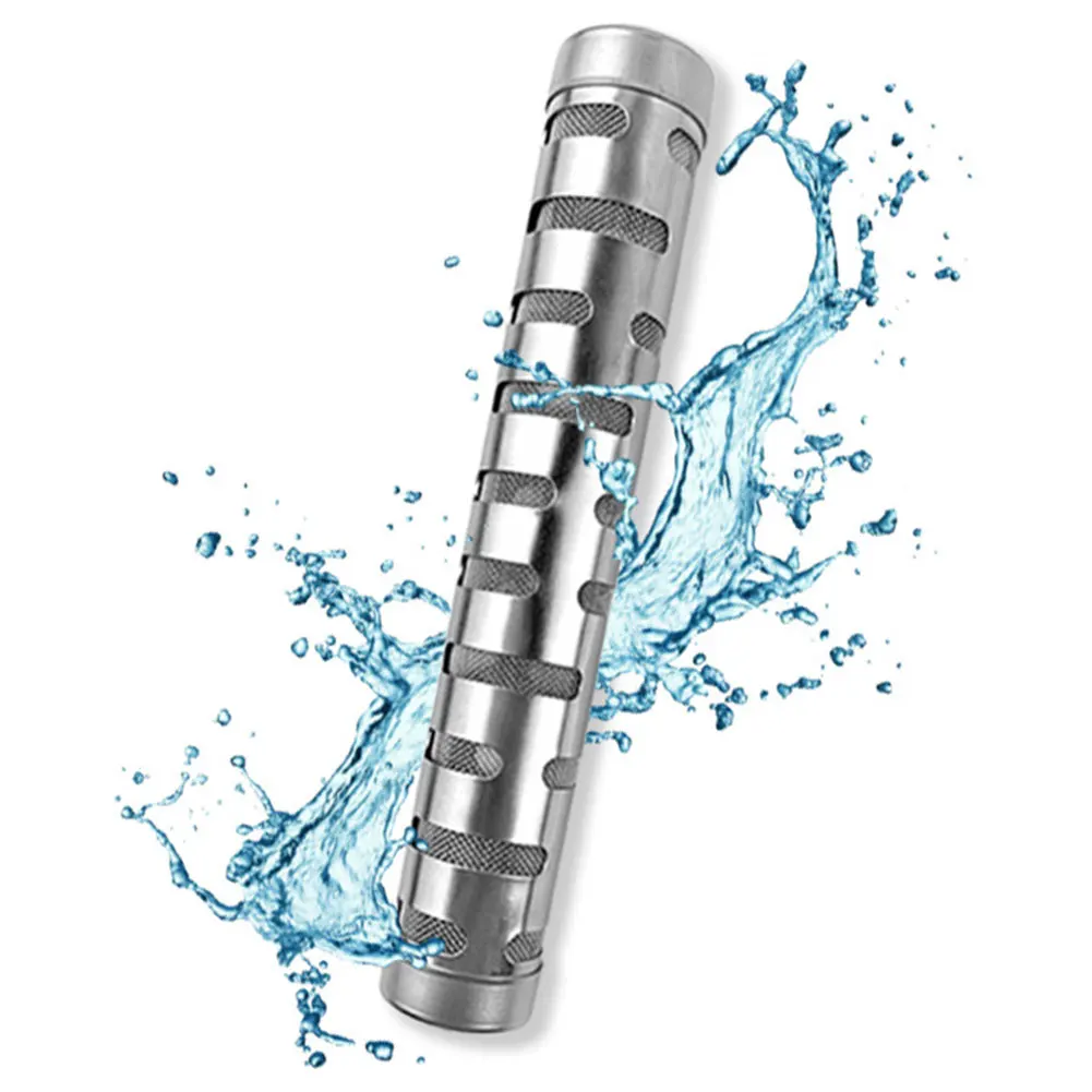Alkaline Water Stick Stainless Steel PH Alkalizer Ionizer Water Purifier Filter Naturally Increases PH Levels and Decreases ORP