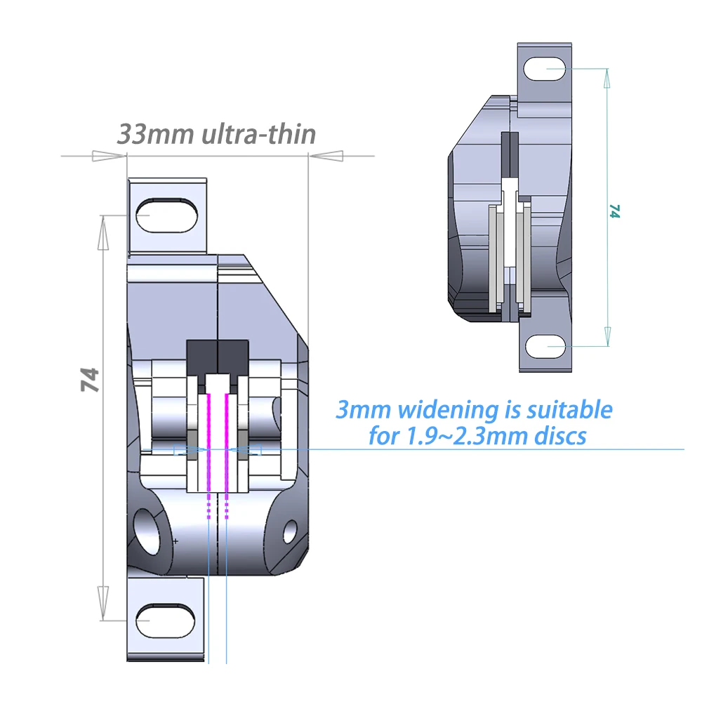 Mountain Bicycle Disc Brake Bicycle Disc Brake Mountain Bike Disc Brake Bicycle Disc Brake Pads Brake Pads Bike Brake Pads Bike Brake Pistons Bicycle Brake Piston Assembly Bicycle Brake Piston ZTTO MTB Hydraulic Brakes 4 Piston Brake Caliper M840 Brake Pads Disc 160mm BH59 oil needle Set Bicycle Components