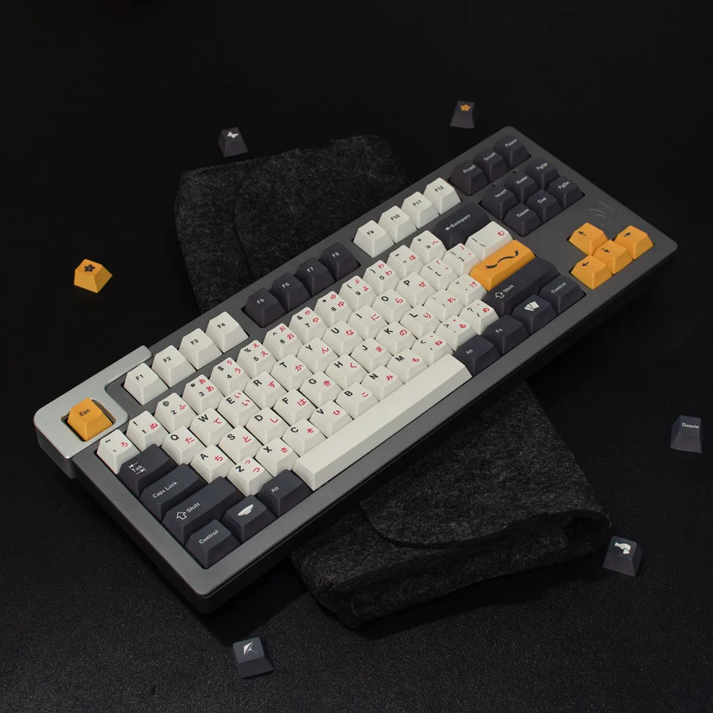 eva striker bingsu pbt keycap cherry perfil