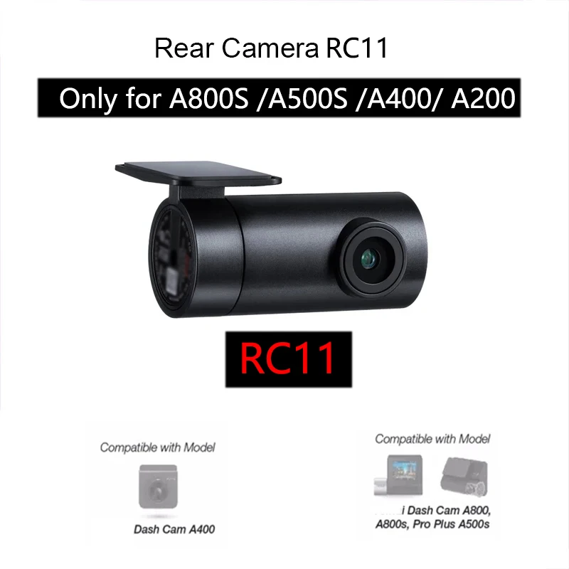 FOR 70mai Rear Dash Cam RC11 for A400 A800S A500S FOR 70mai