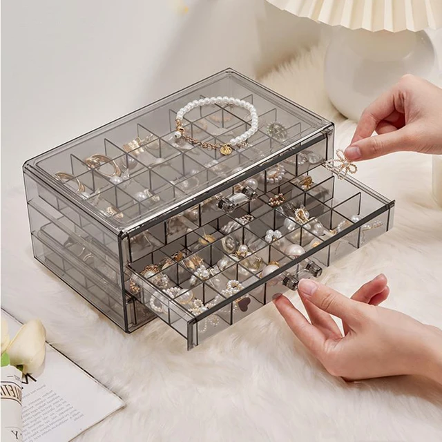 Jewelry Boxes Organizer Personalized Earrings Necklace Ring