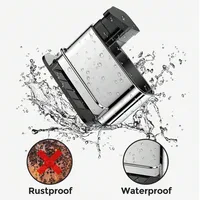 3-in-1 อ่างล้างจานสแตนเลสพร้อมเครื่องจ่ายสบู่, ผู้ถือฟองน้ําท่อระบายน้ําประหยัดพื้นที่สําหรับอ่างล้างจานเคาน์เตอร์ 4