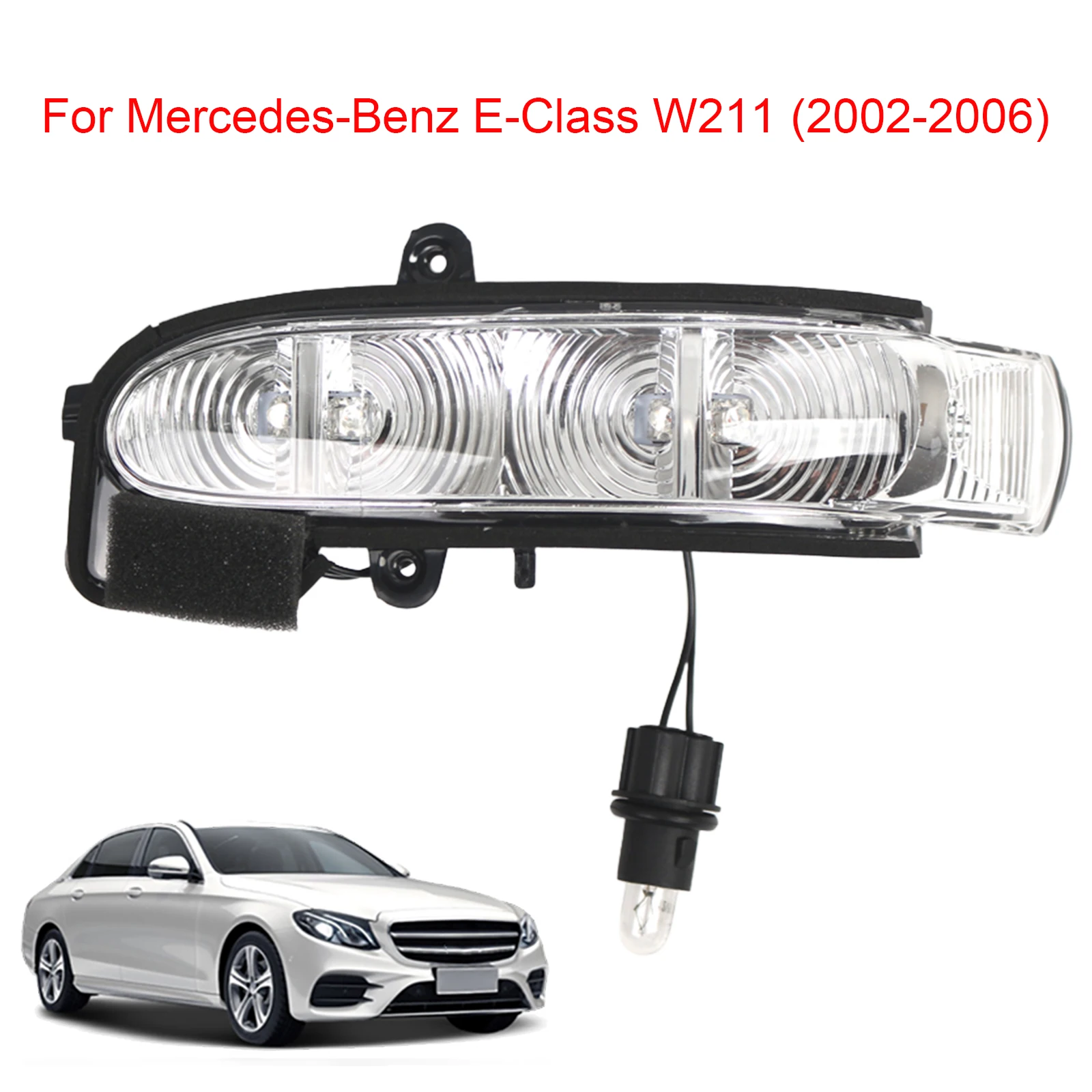Światło LED w lusterku wstecznym, kierunkowskaz LED w lusterku bocznym do Mercedesa Klasy E W211 S211 Klasy G W463