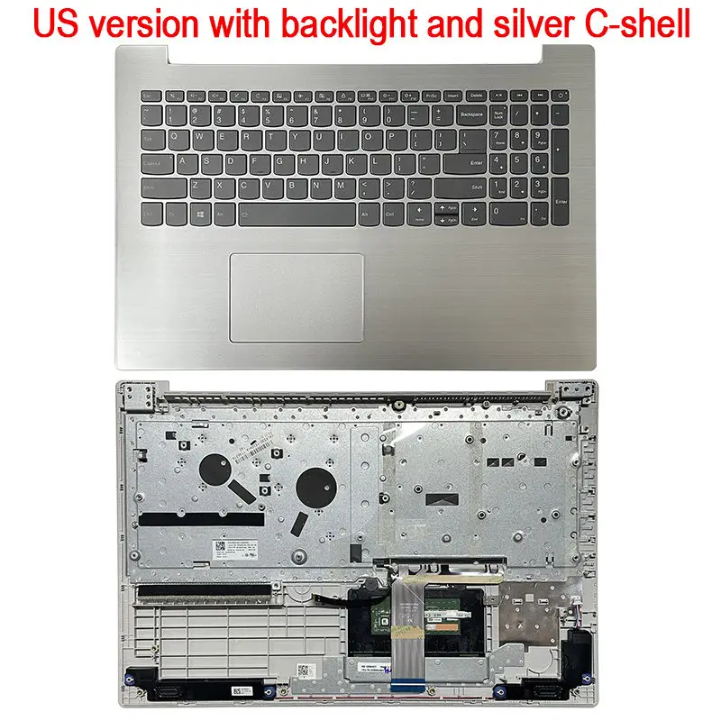 Enhanced Laptop Shell with US Backlit Keyboard and Palmrest Cover