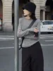 2025 New Thin cashmere sweater women sweater in Spring and summer fashion O-Neck pullover top 1