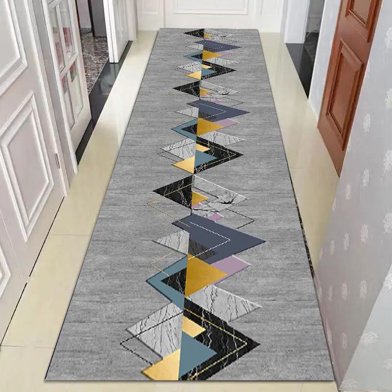 Alfombra larga para pasillo de pasillo – Alfombra larga para pasillo de  cocina, guardarropa, alfombra para entrada, alfombra gris que no desprende