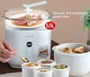 Electric Family Size Multi Purpose Pot Cookers Slow Stew Cooker with Steamer Ceramic Liner Crock Pots 1